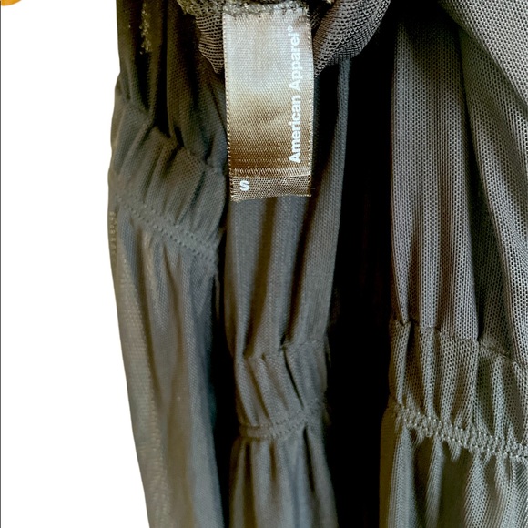 American Apparel sheer jump suit size small - Picture 3 of 4